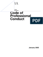 RIBA RIBA Code of Conduct 2005 & Guidance Notes (Jan 2013)