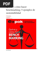 Qué Es y Cómo Hacer Benchmarking