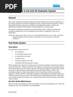 Guide To The EJC 65 Hydraulic System: General