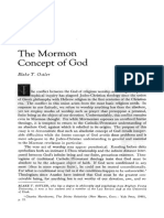 The Mormon Concept of God - Ostler