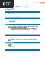 Diagnóstico e Datação Da Gravidez