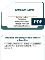 Limits and Related Topics