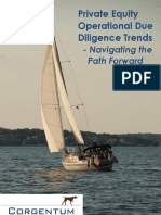 Corgentum Private Equity Operational Due Diligence Trends Study