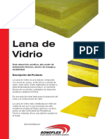 Ficha Tecnica Lana de Vidrio