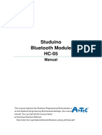 Studuino Manual Bluetooth hc05 PDF