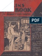 Atkins Saw Book For Home Craftsmen 1931