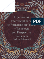 Experiencias Interdisciplinarias de Formación en Ciencia y Tecnología Con Perspectiva de Género