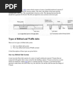 Ribbed or Waffle Slab Is A Slab System Which Consists of Series of Parallel Reinforced Concrete T Beams Framing Into Reinforced Concrete Girders