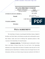 United States District Court: Plea Agreement