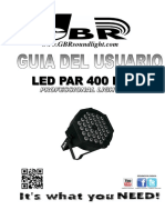 Spot Led Par 400 DMX