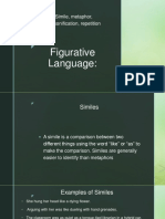 Figurative Language:: Simile, Metaphor, Personification, Repetition