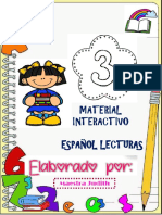 Actividades de Español Lectura 3°