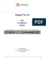 IP 10 IDU Installation Rev B 01 PDF