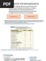 Neumonía Intrahospitalaria