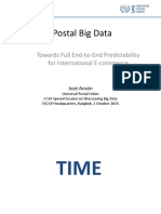 Postal Big Data: Towards Full End-to-End Predictability For International E-Commerce