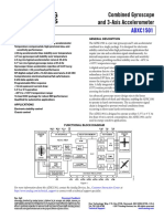 Combined Gyroscope and 3-Axis Accelerometer: ADXC1501