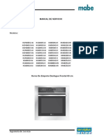 Manual de Servicio Horno Desfogue Frontal 60