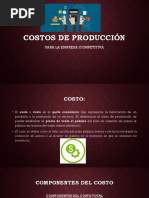 Costos de Producción Macro