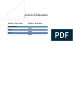 Gantt Chart