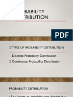 Probability Distribution