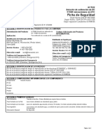 Ficha de Seguridad: HI 7035 Solución de Calibración de EC 111800 Microsiemens at 25ºC