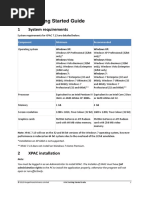 XPAC Getting Started Guide