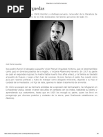 Biografia de José María Arguedas