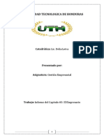 Gestion Empresarial - Informe Del Capitulo 3 El Empresario