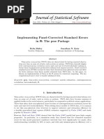 Journal of Statistical Software: Implementing Panel-Corrected Standard Errors in R: The Pcse Package