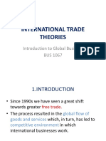 International Trade Theory