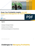 Power Your Profitability Insights: With SAP Performance Management For Financial Services