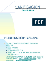 Planificacion Sanitaria