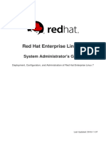 Red Hat Enterprise Linux 7 System Administrators Guide