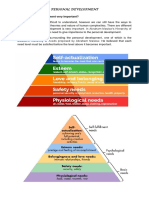 Personal Developmetent Notes 2