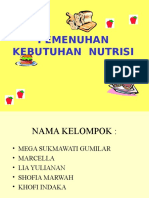 Kebutuhan Nutrisi