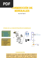 Conminución de Minerales Trituración y Clasificación