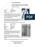 Pneumatic Conveying / Piping Project Case Studies: Plant Systems Engineering