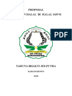 Proposal Halal Bihalal 1439