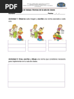 Guia de Trabajo Normas en La Sala de Clases Miércoles 21 de Noviembre