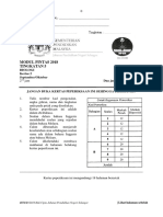 (2018 Selangor) Set 1 Percubaan Bio K2 Soalan