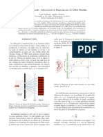 Experimento Doble Rendija