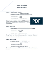 Analisis de Ratios de LAIVE S A 01