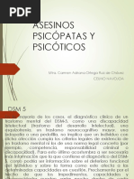 Asesinos y Psicopatas