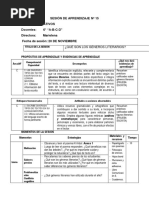 Sesión de Comunicacion 20 de Noviembre Del 2018