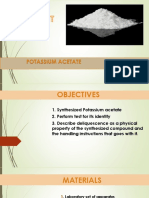 Potassium Acetate