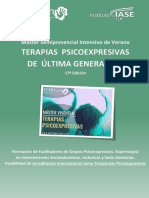 Máster Semipresencial TERAPIAS PSICOEXPRESIVAS DE ÚLTIMA GENERACIÓN - ARTETERAPIA