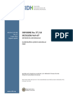 CIDH Caso Quiroz Cabanillas v. Perú