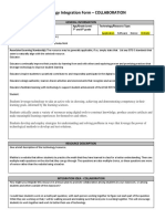 Technology Integration Template-Collaboration