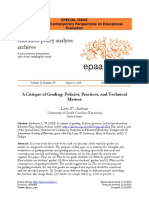 (2018) Lorin Anderson A Critique of Grading Policies Practices and Technical Matters