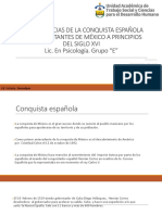 Consecuencias de La Conquista Española en Los Habitantes